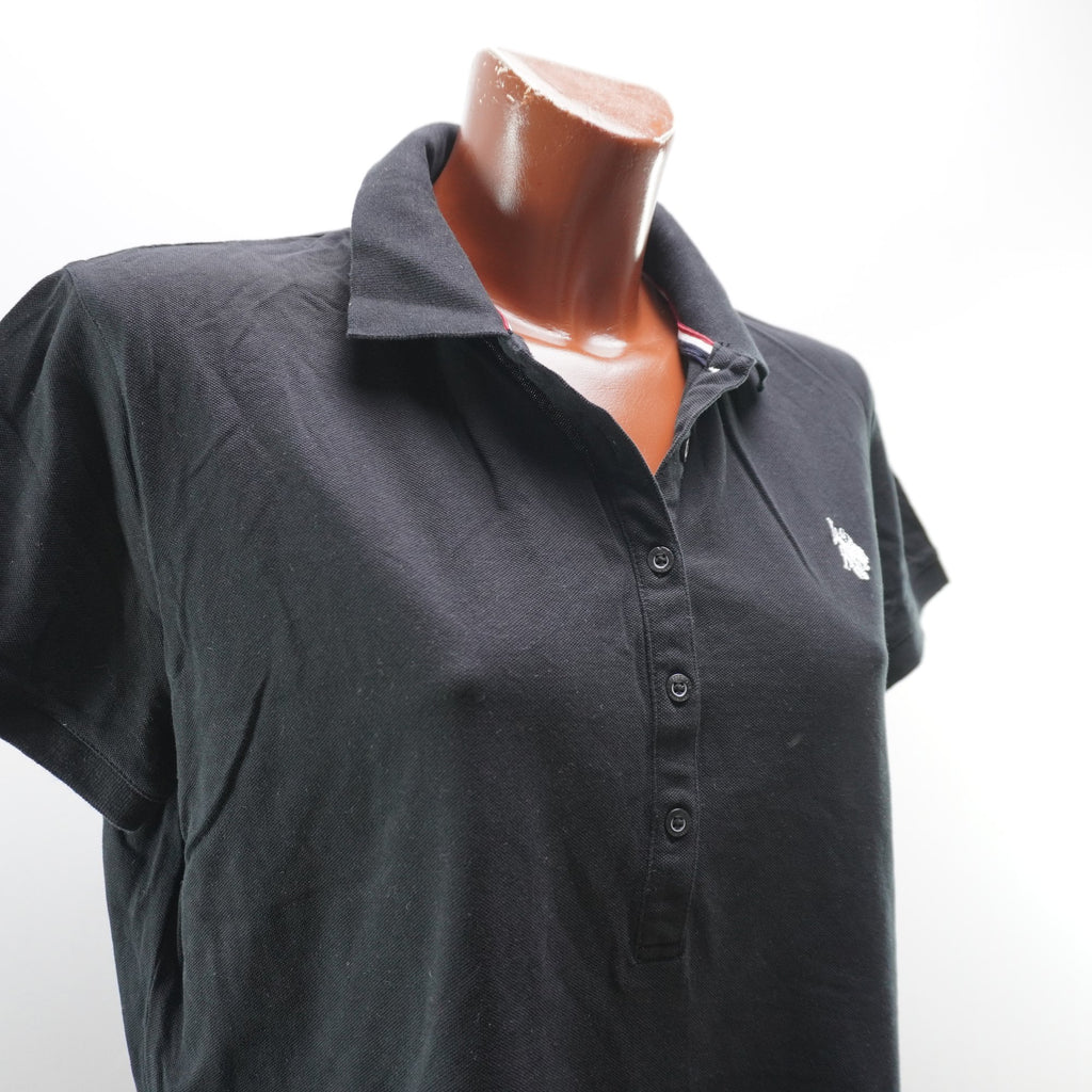Camiseta U.S. Polo Assn. para Mujer Usada - Negra, XXL