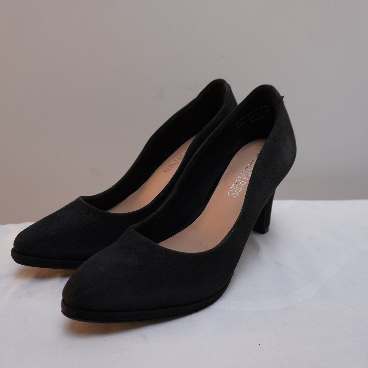 Tacones Dream Paris para Mujer Usados - Negros, Talla 39