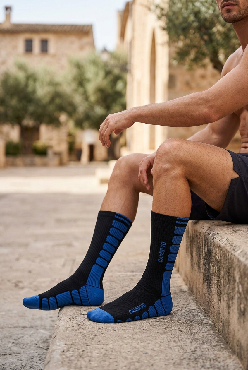 Calze sportive di ricambio unisex usate - Blu