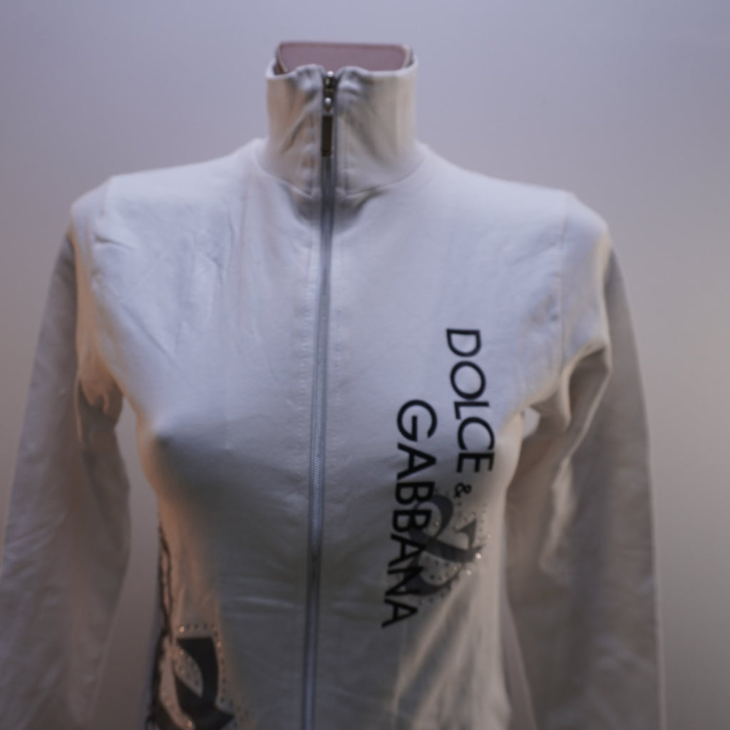 Sudadera con Capucha Dolce Gabbana para Mujer Usada - Blanco, XL