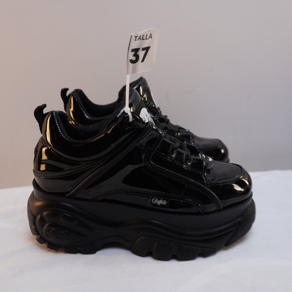 Zapatillas Buffalo para Mujer Usadas - Negro, Talla 37