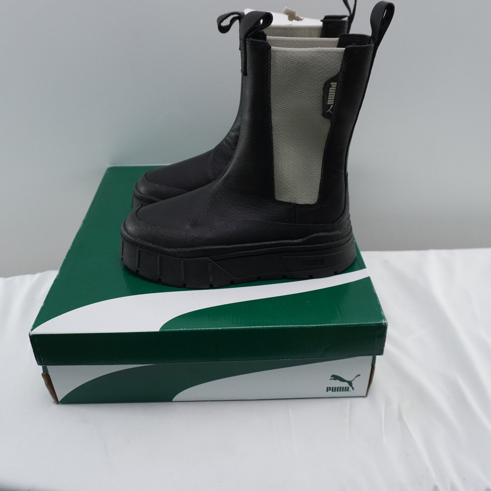 Botas Negras para Mujer Usadas - Talla 35.5