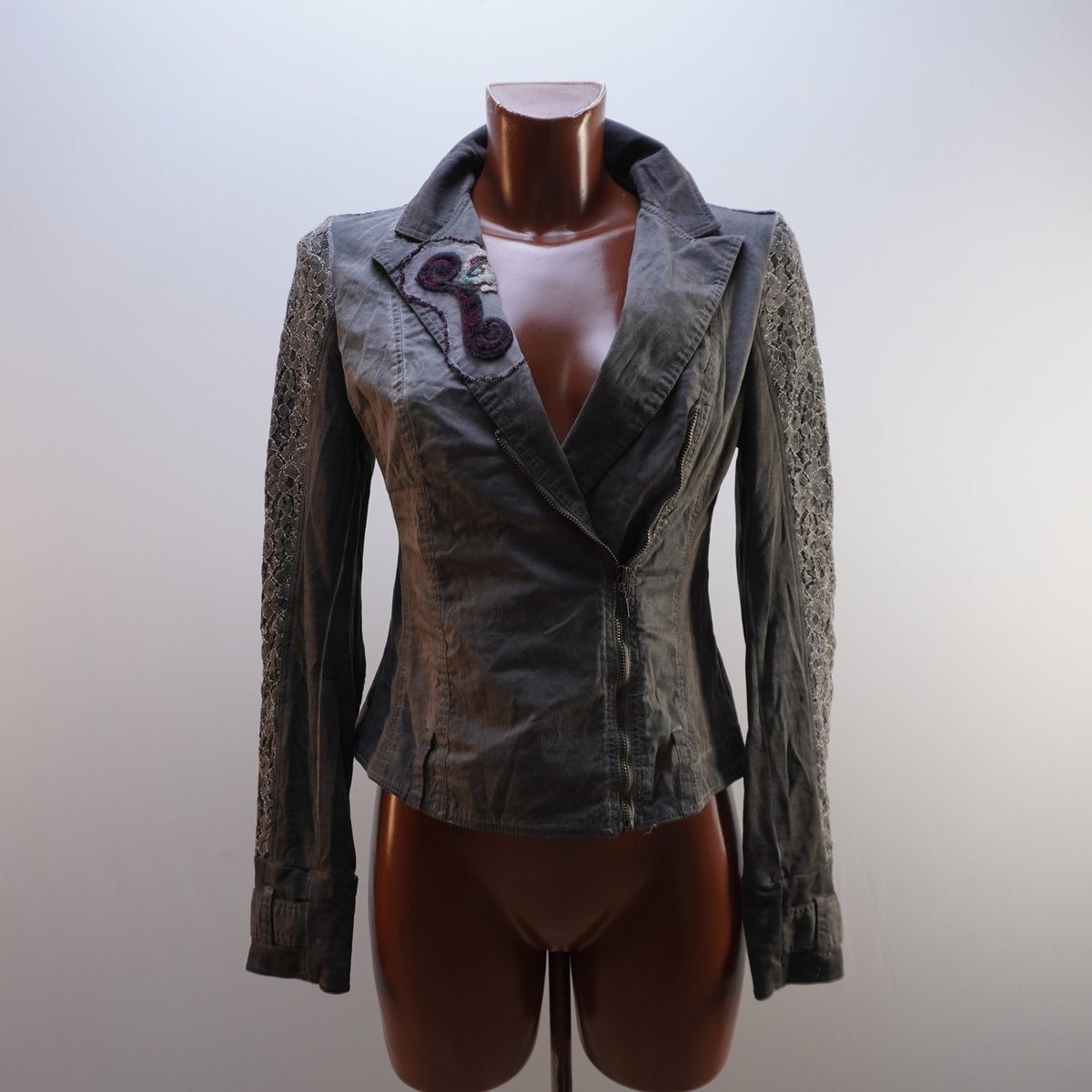 Blazer Bottega para Mujer Usado - Gris, Mediano (M)