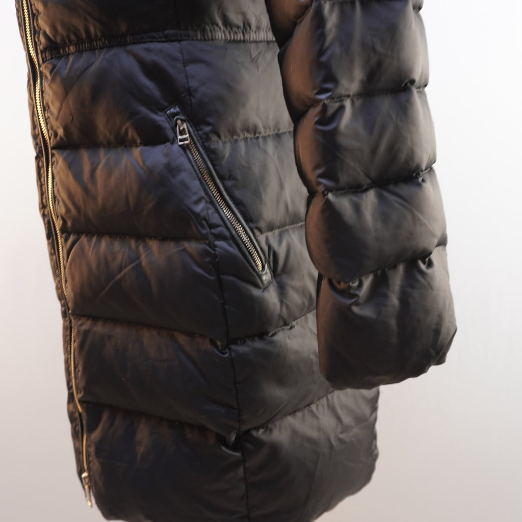 Parka Massimo Dutti para Mujer Usada - Negra, Pequeño (S)