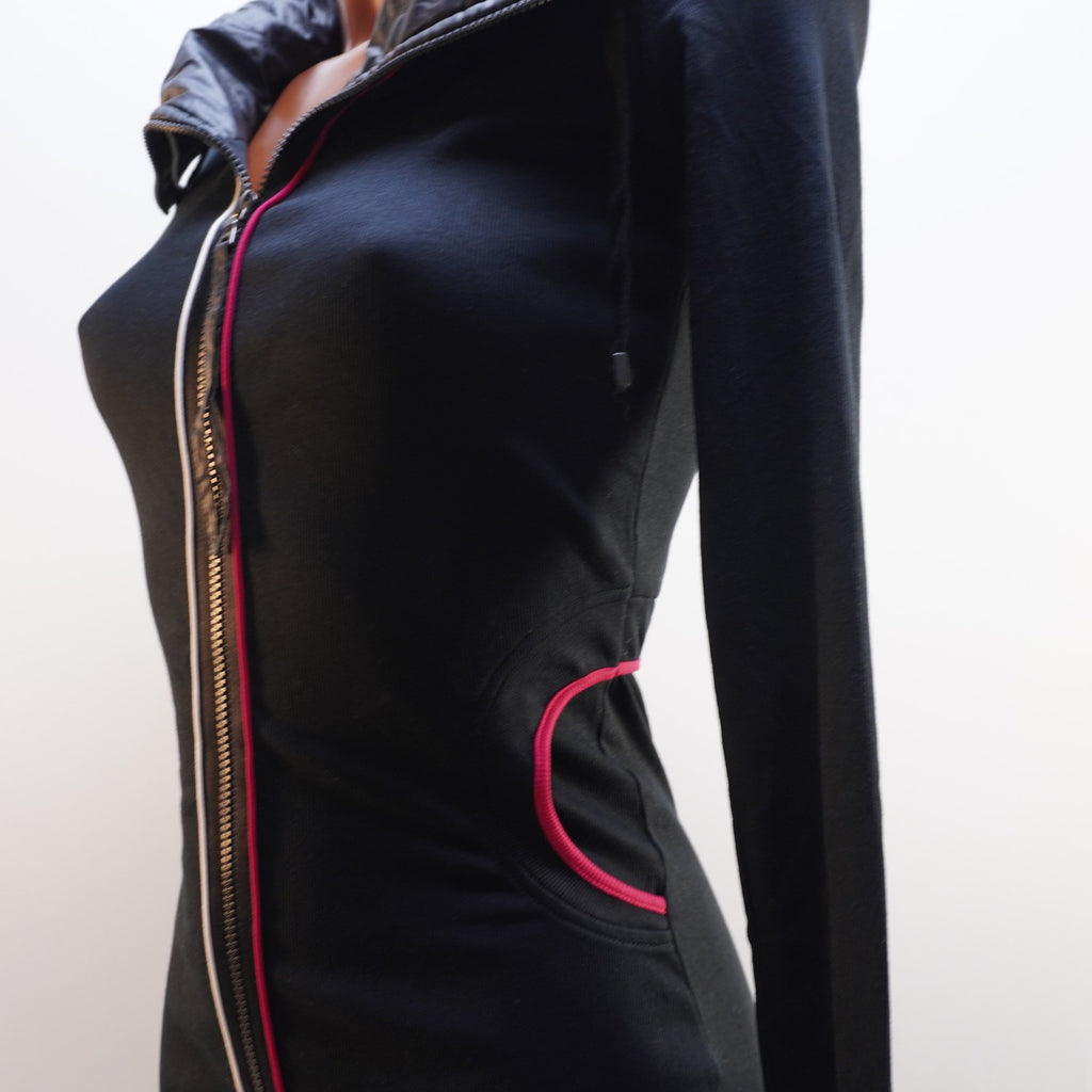 Sudadera con Capucha Marc Cain para Mujer Usada - Negra, Pequeña (S)
