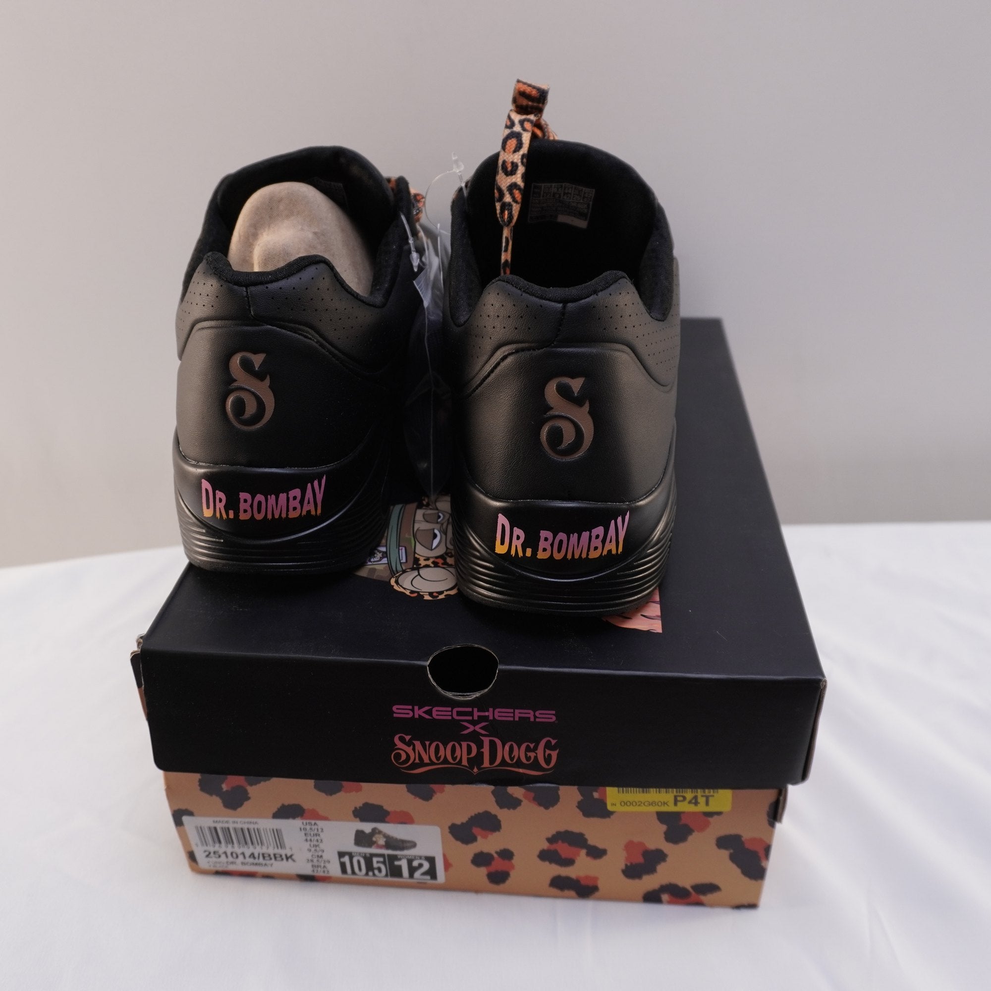 Zapatillas Skechers para Hombre Usadas - Negros, Talla 44