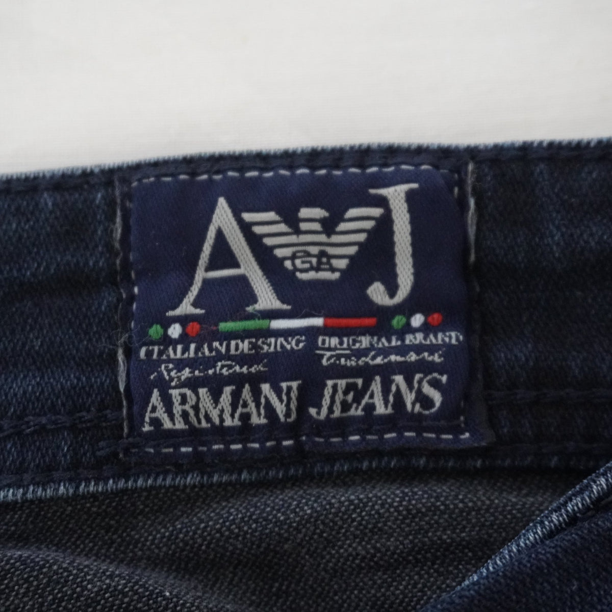 Vaqueros Armani Jeans para Hombre Usados - Azul Marino, XL
