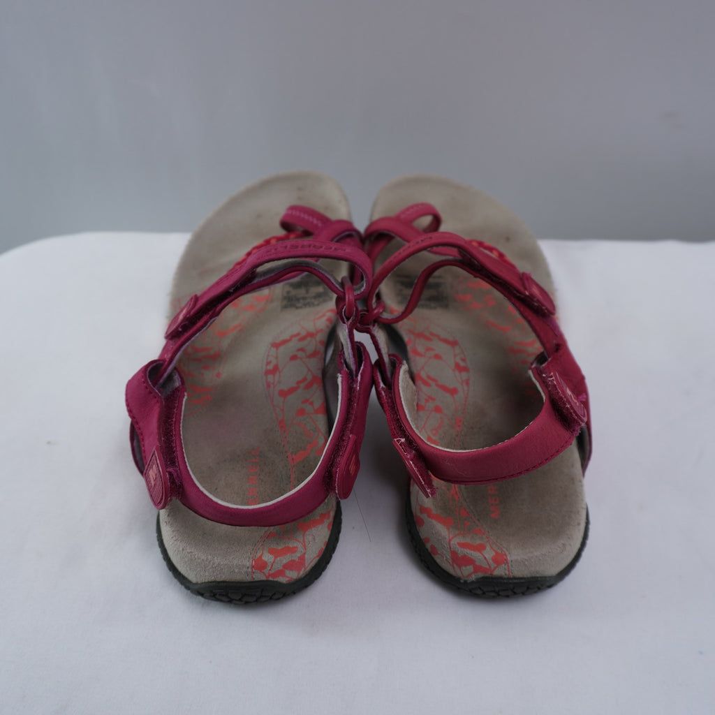 Sandalias Merrell para Mujer Usadas - Rojas, Talla 38