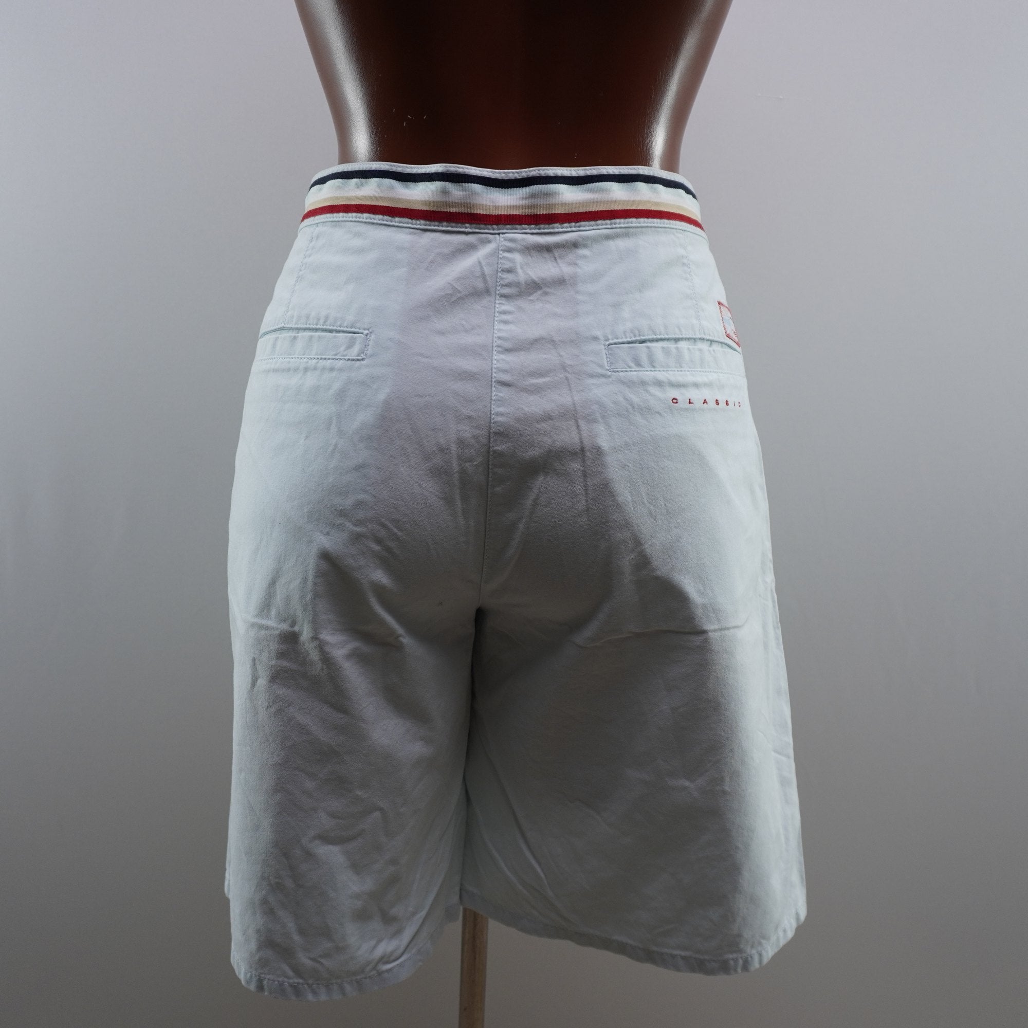 Pantalones Cortos Vaqueros Reebok para Mujer Usados - Blanco, L