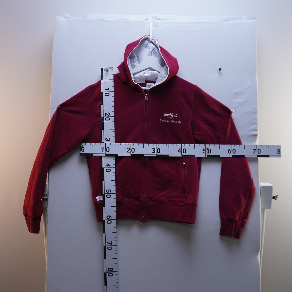 Sudadera con Capucha Erick para Mujer Usada - Roja, XL