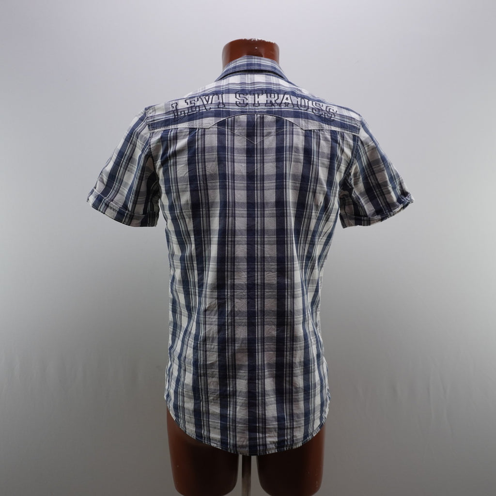 Camisa Levi's para Hombre Usada - Azul Marino, L