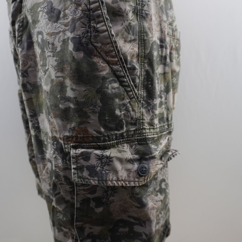 Pantalones Cortos Cargo George para Hombre Usados - Verde, XL