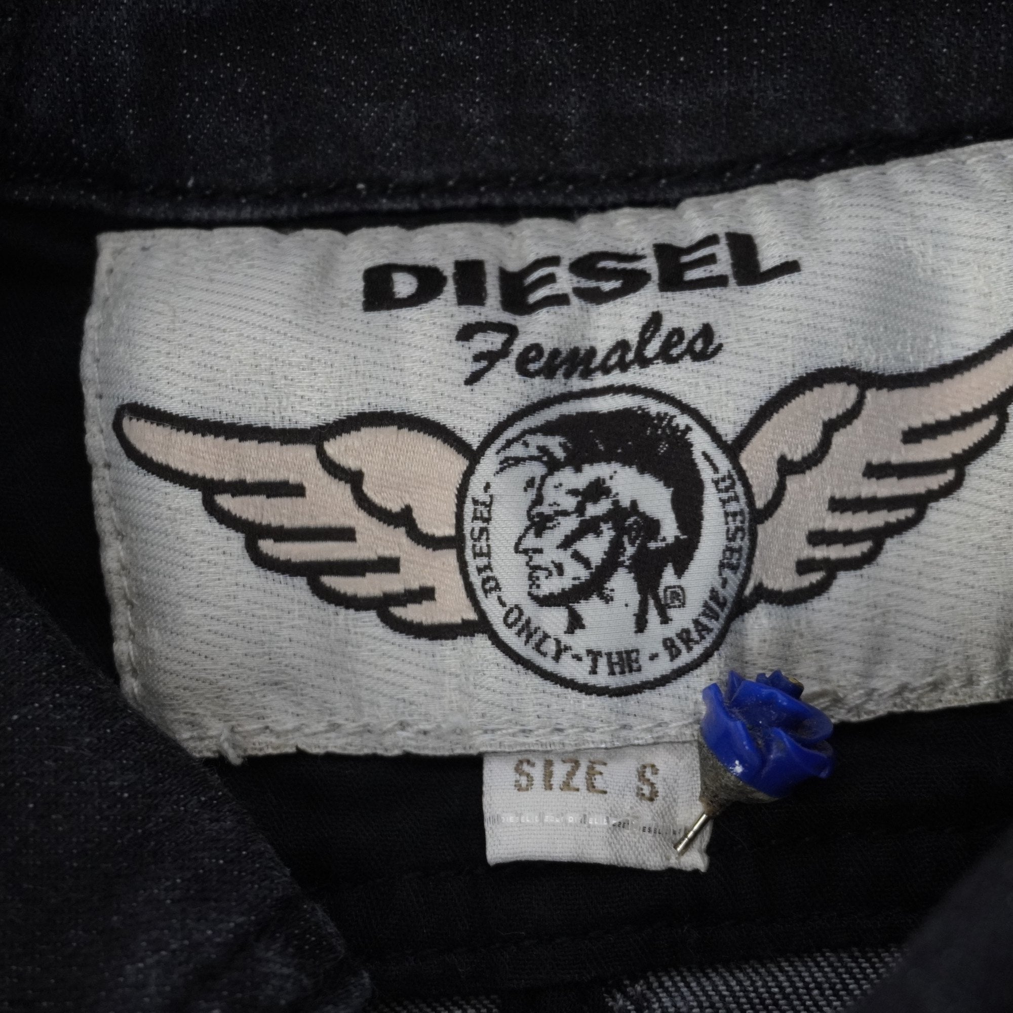 Cazadora Vaquera Diesel para Mujer Usada - Negra, S