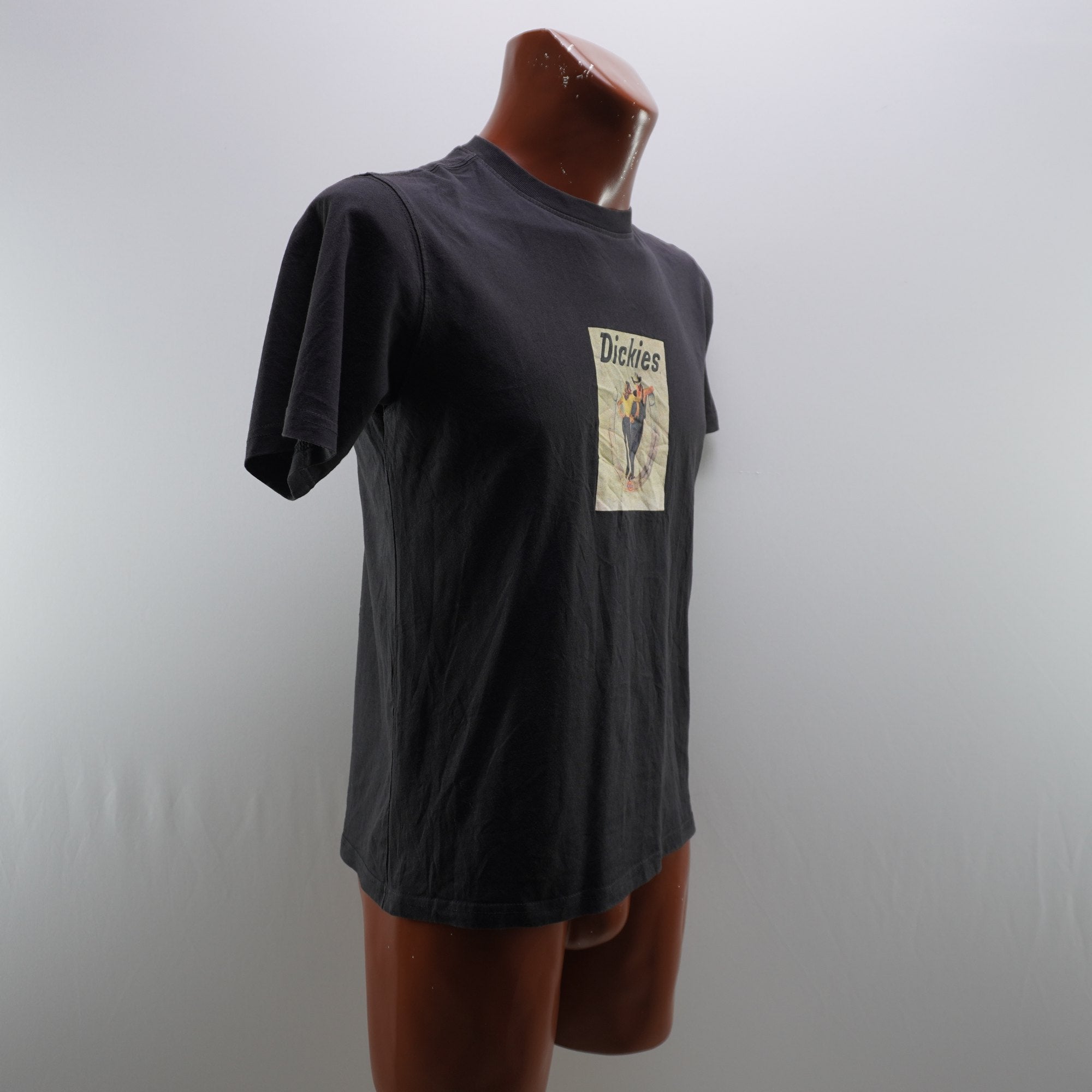 Camiseta Dickies para Hombre Usada - Negra, S