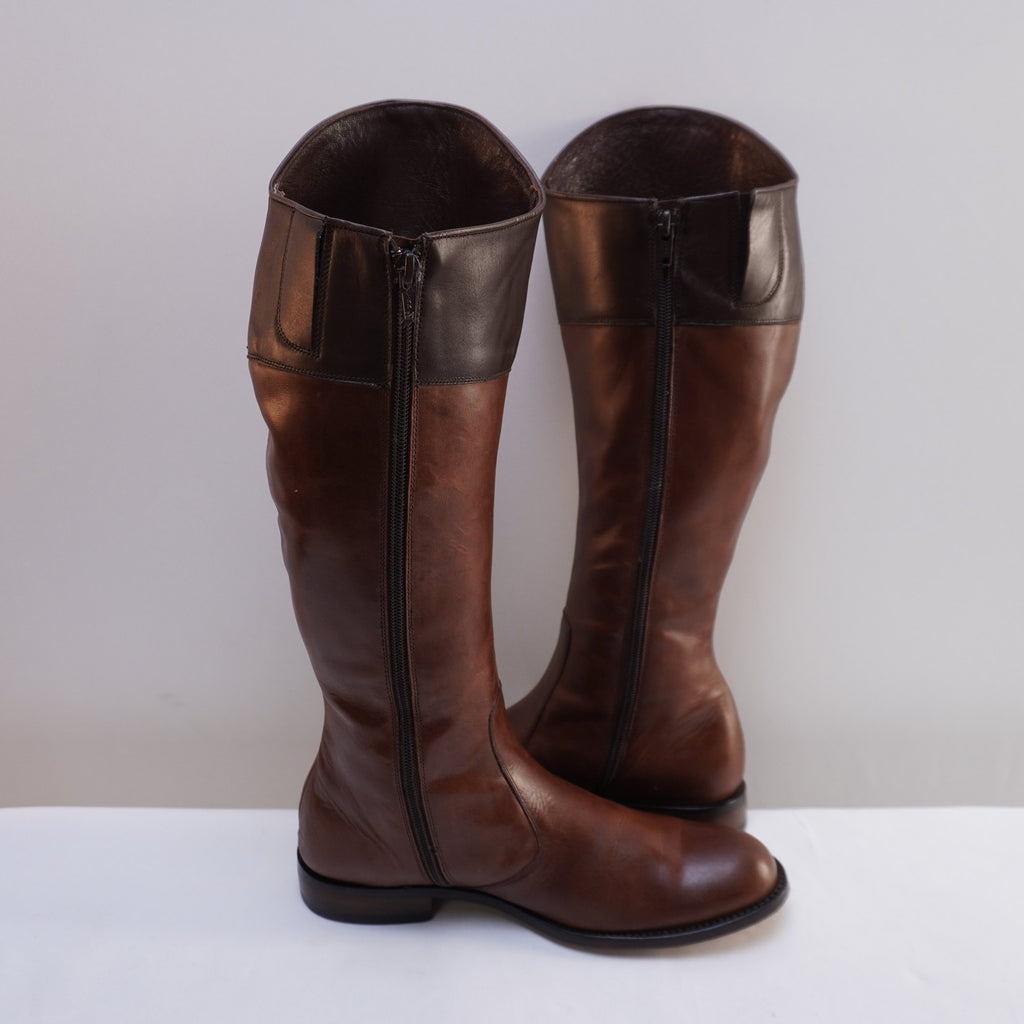 Botas Sancho para Mujer Usadas - Marrón, Talla 38