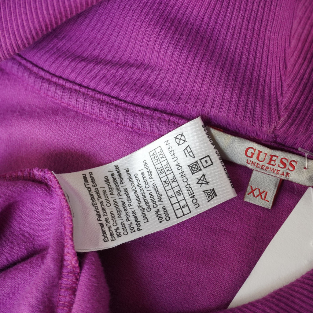 Sudadera con Capucha Guess para Mujer Usada - Púrpura, XL