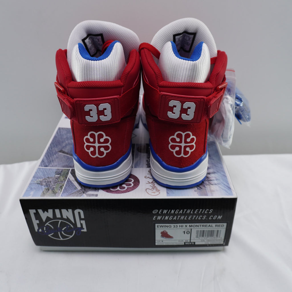 Zapatillas Patrick Ewing 33 para Hombre Usadas - Rojo, Talla 43
