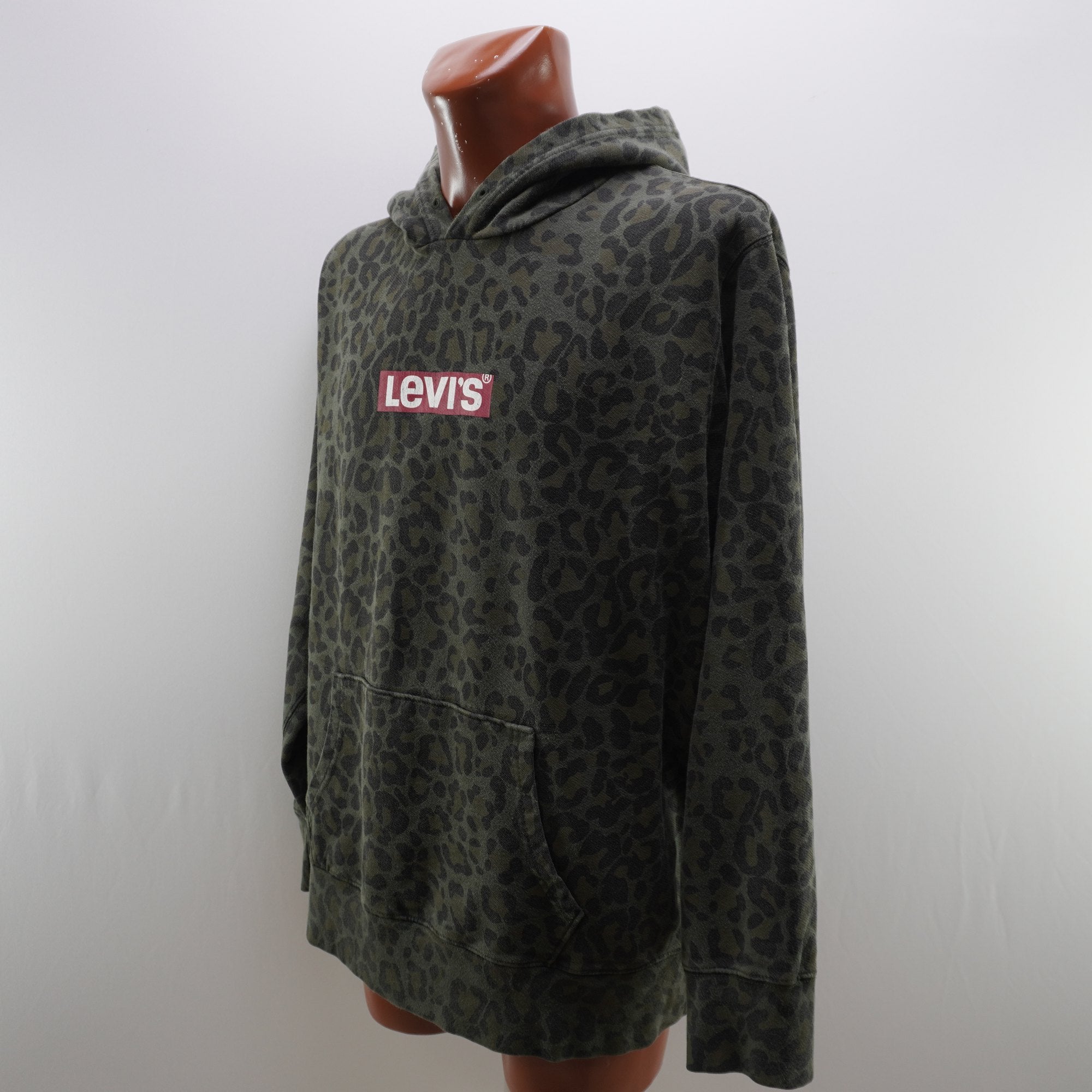 Sudadera con Capucha Levi's para Hombre Usada - Verde, XXL