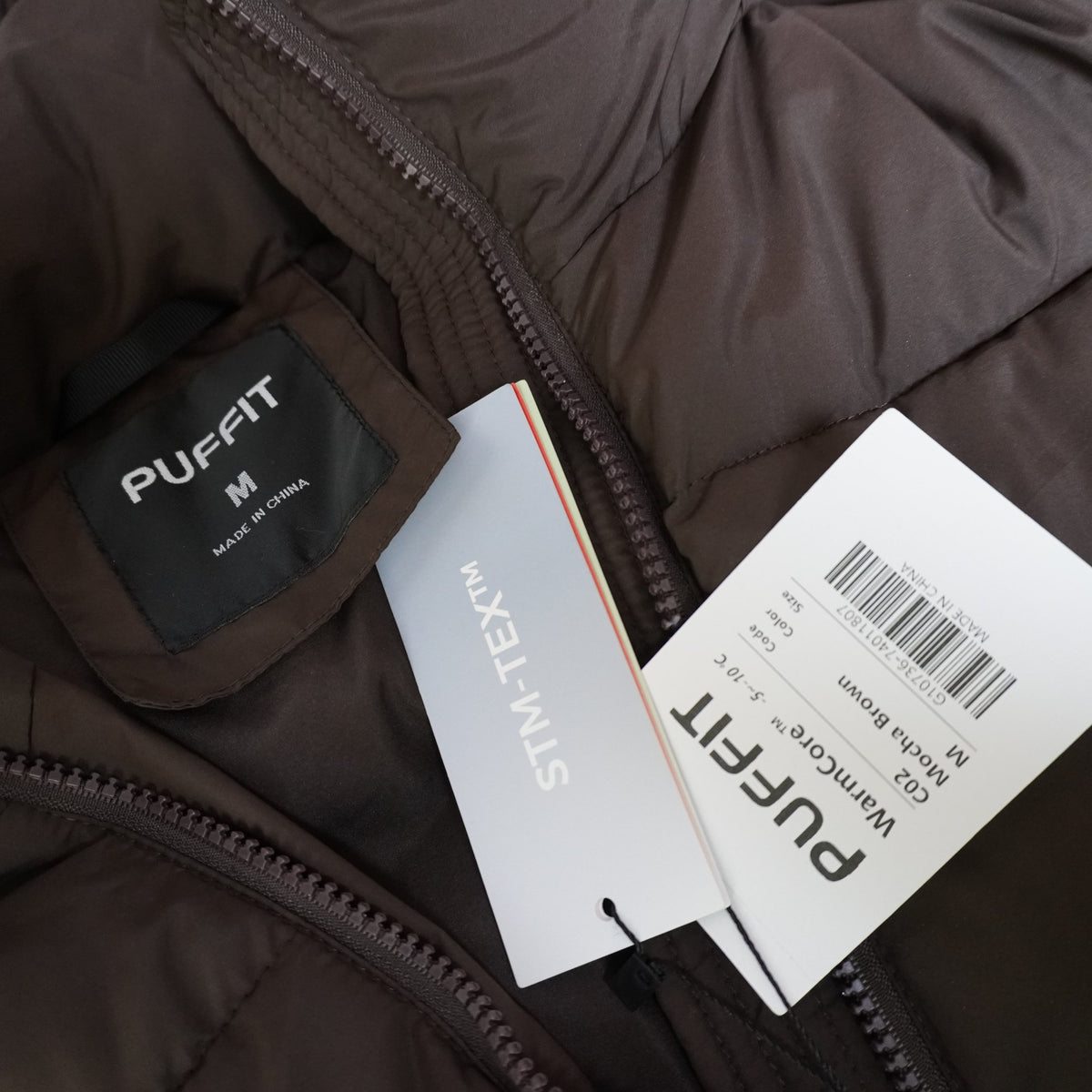 Parka Puffit para Mujer Usada - Marrón, M