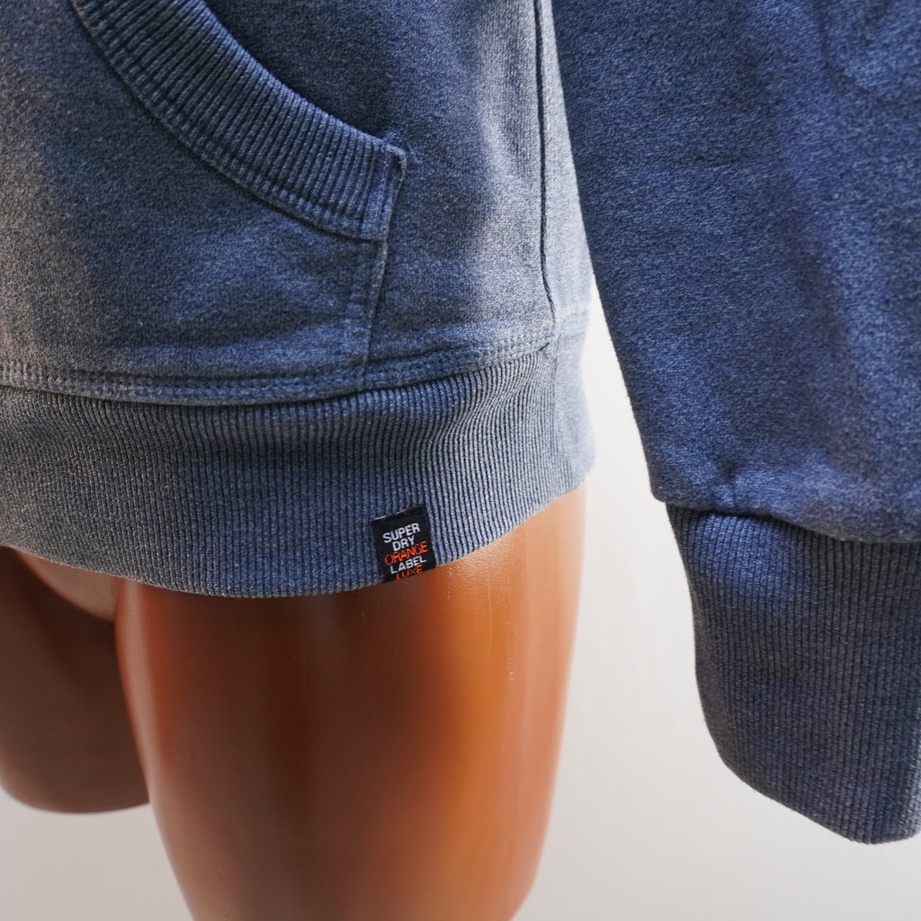 Sudadera con Capucha Superdry para Mujer Usada - Azul, S