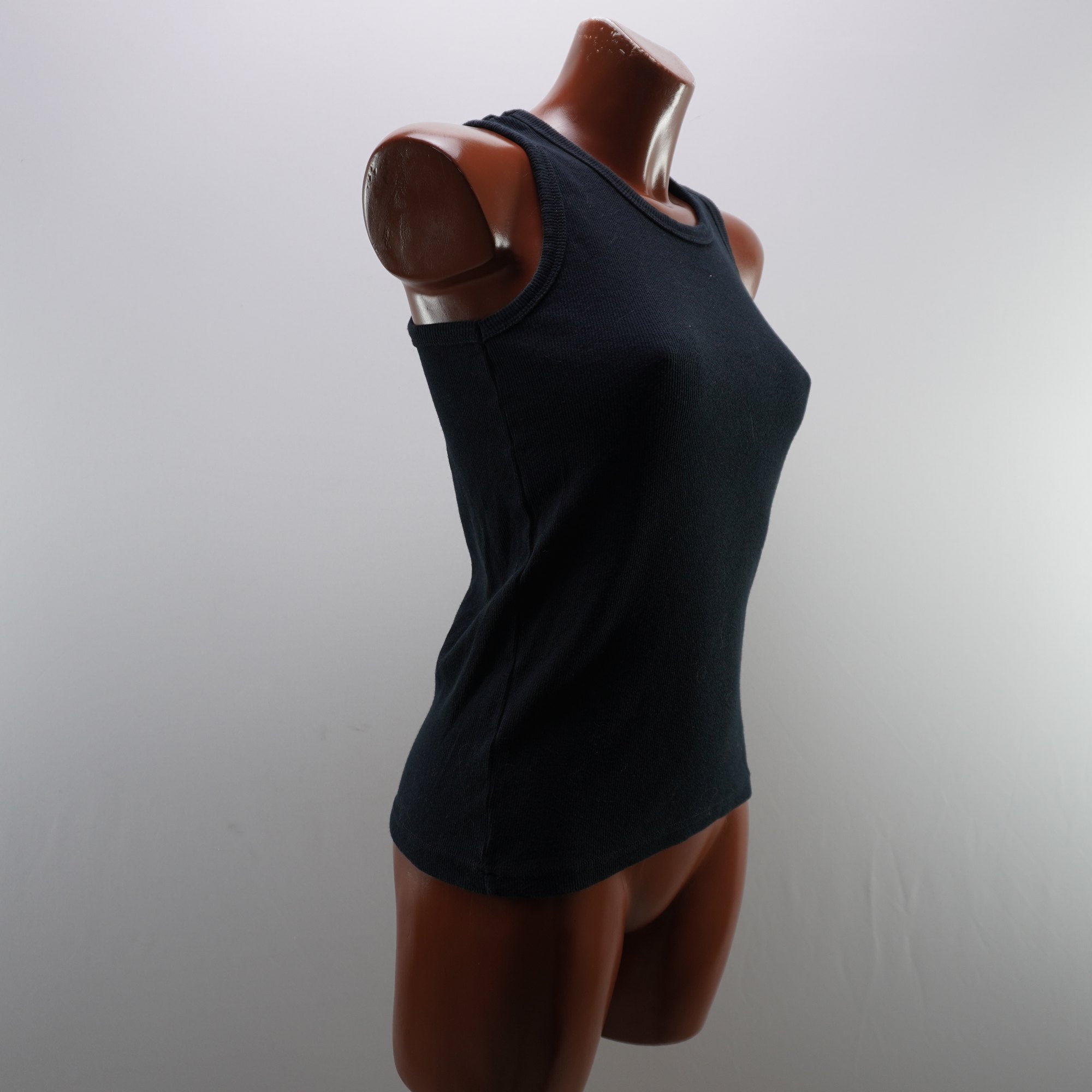 Camiseta de Manga Corta Diesel para Mujer Usada - Negro, L