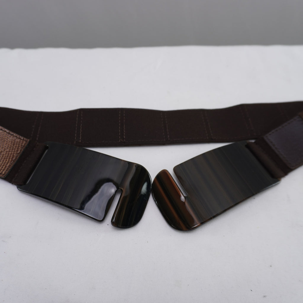 Cinturón Italian Style para Mujer Usado - Marrón, Talla 80