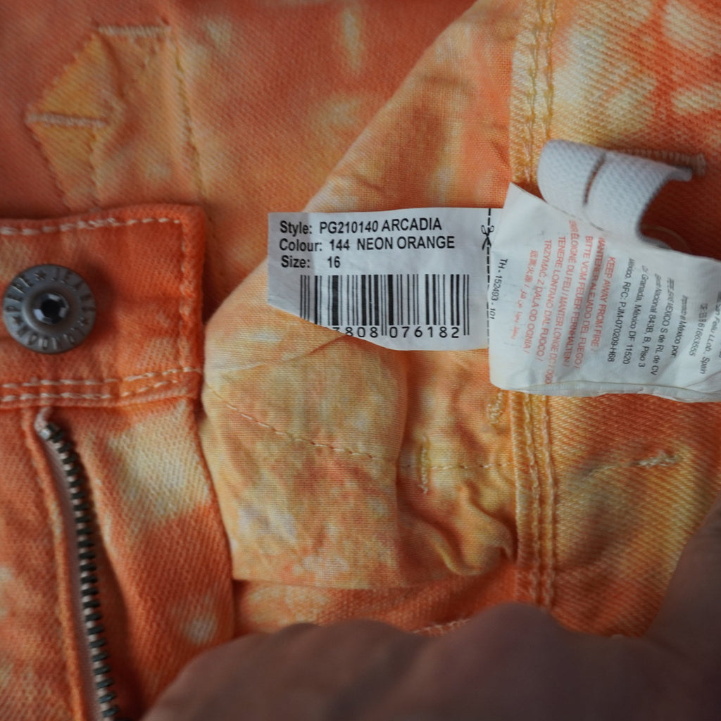 Vaqueros Pepe Jeans para Mujer Usados - Naranja, S
