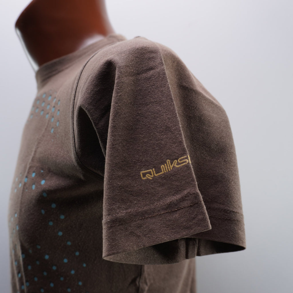 Camiseta Quiksilver para Hombre Usada - Marrón, XXS