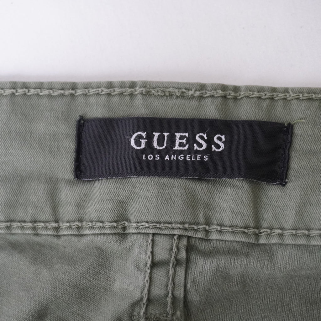 Pantalones Cortos Vaqueros Guess para Hombre Usados - Verde, M