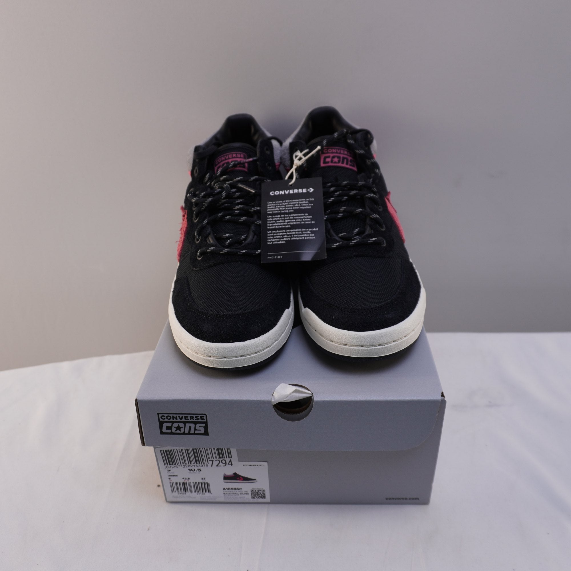 Zapatillas Converse para Hombre Usadas - Negro, 42.5
