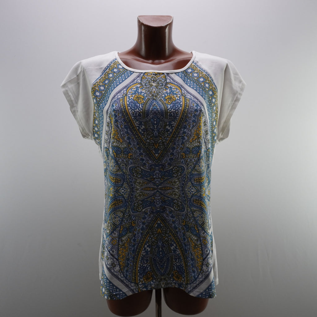 Camiseta Cortefiel para Mujer Usada - Blanco, L