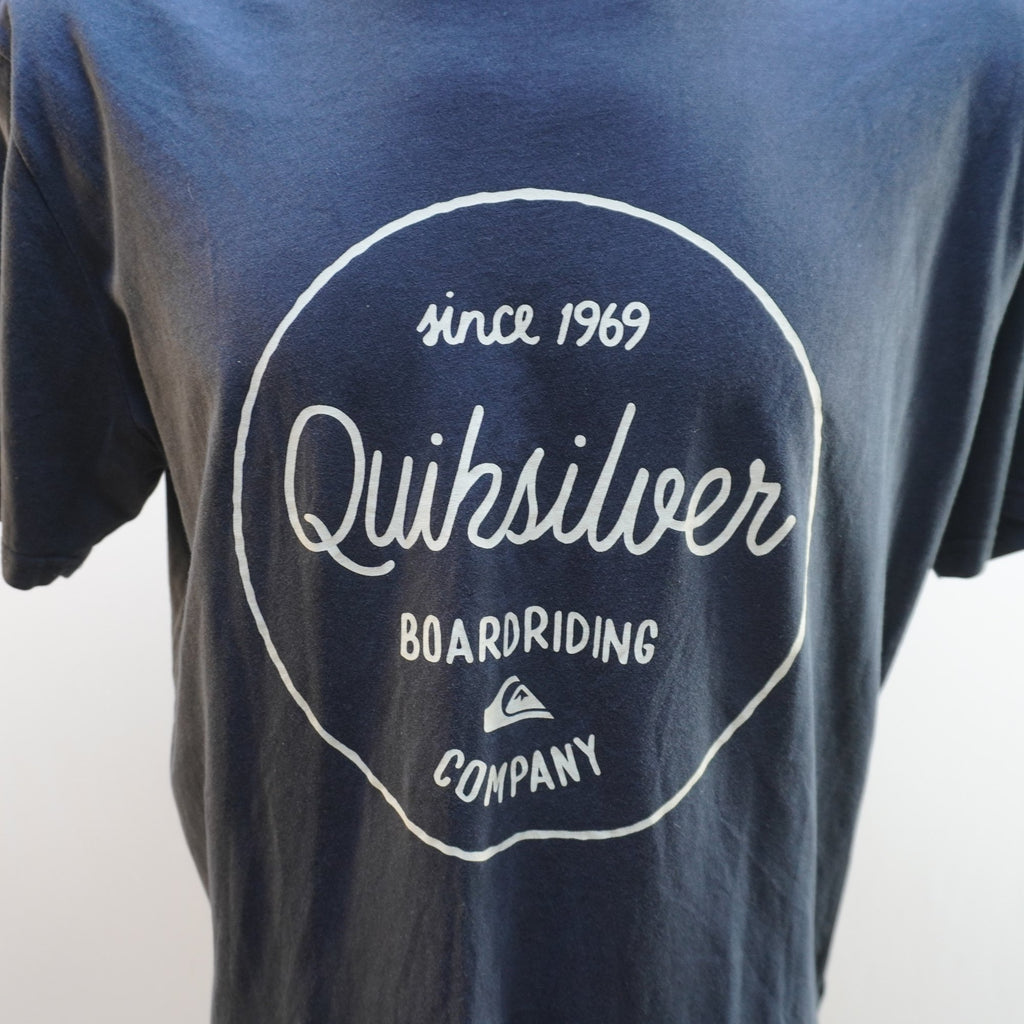 Camiseta Quiksilver para Hombre Usada - Negra, XL
