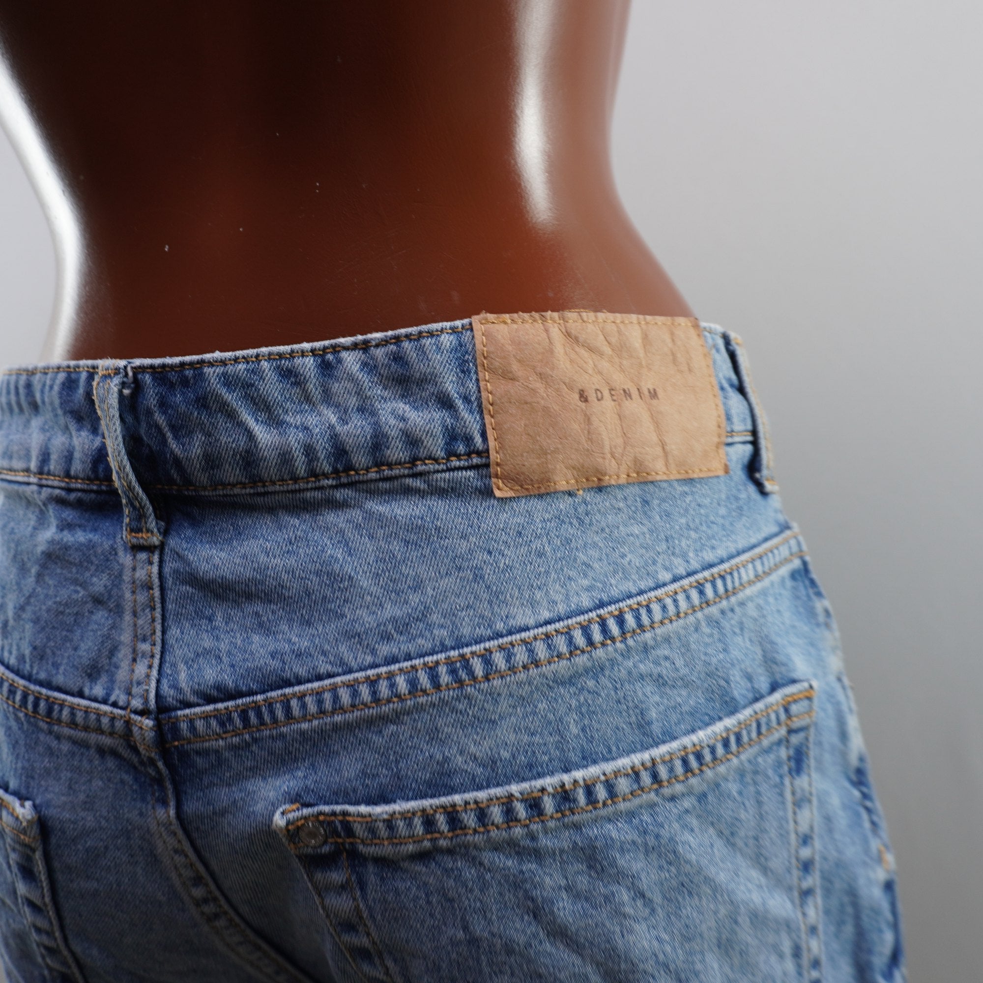 Pantalones Cortos Vaqueros para Mujer - Azul, L - Usados en Muy Buen Estado