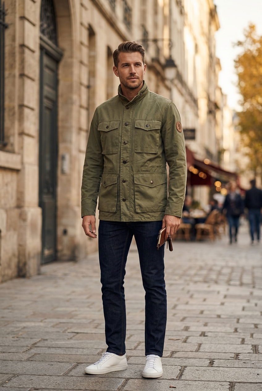 Gebrauchter Fjällräven Damenparka - Grün, M