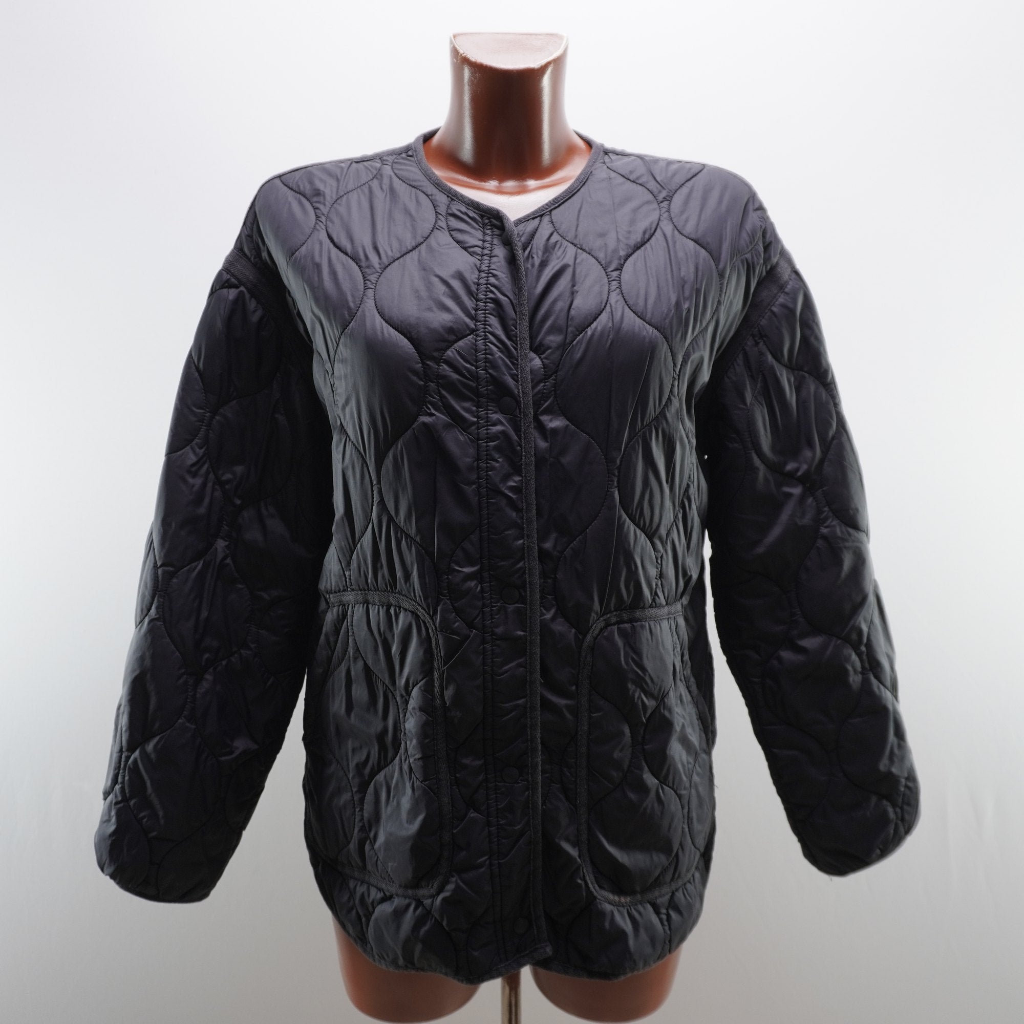 Parka Primark para Mujer Usada - Negra, Pequeño (S)