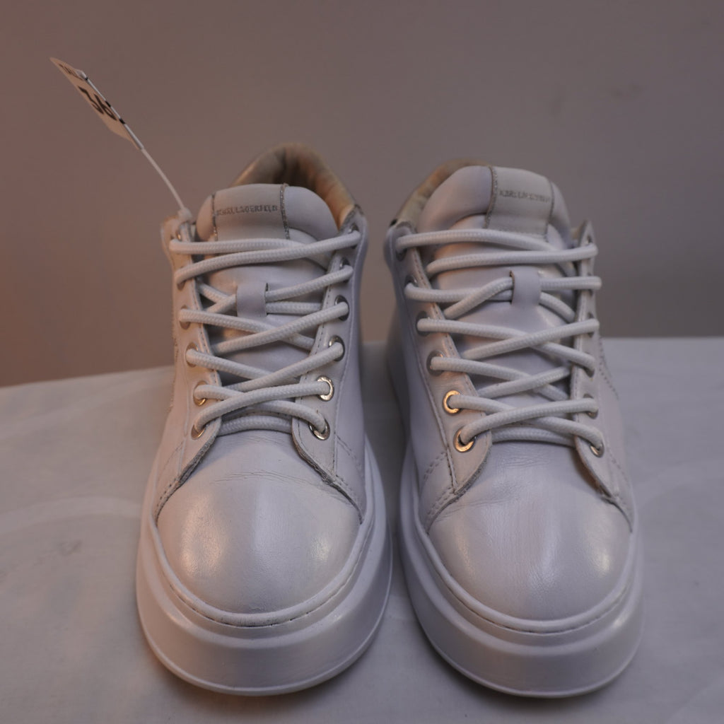 Zapatillas Karl Lagerfeld para Mujer Usadas - Blancas, Talla 36