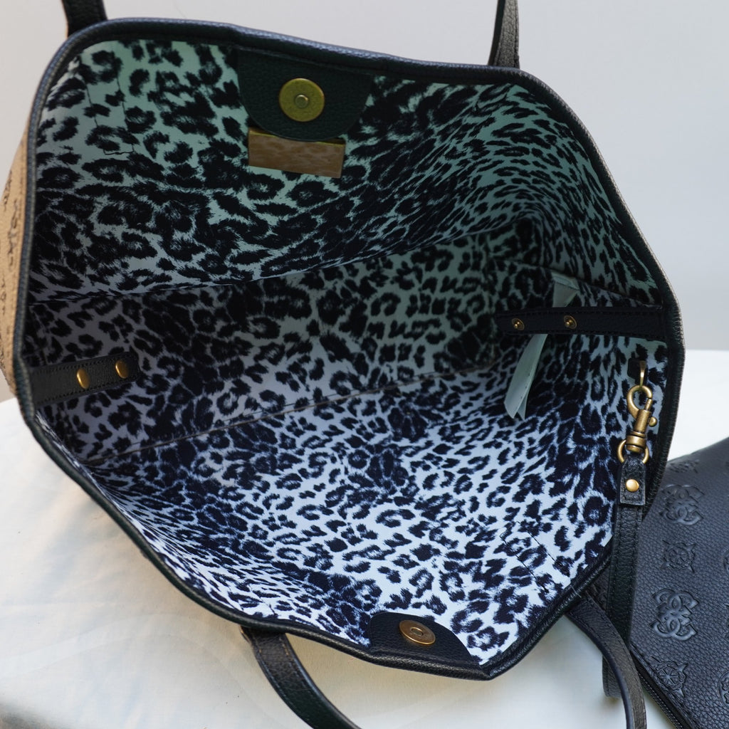Bolso Baguette Guess para Mujer Usado - Negro