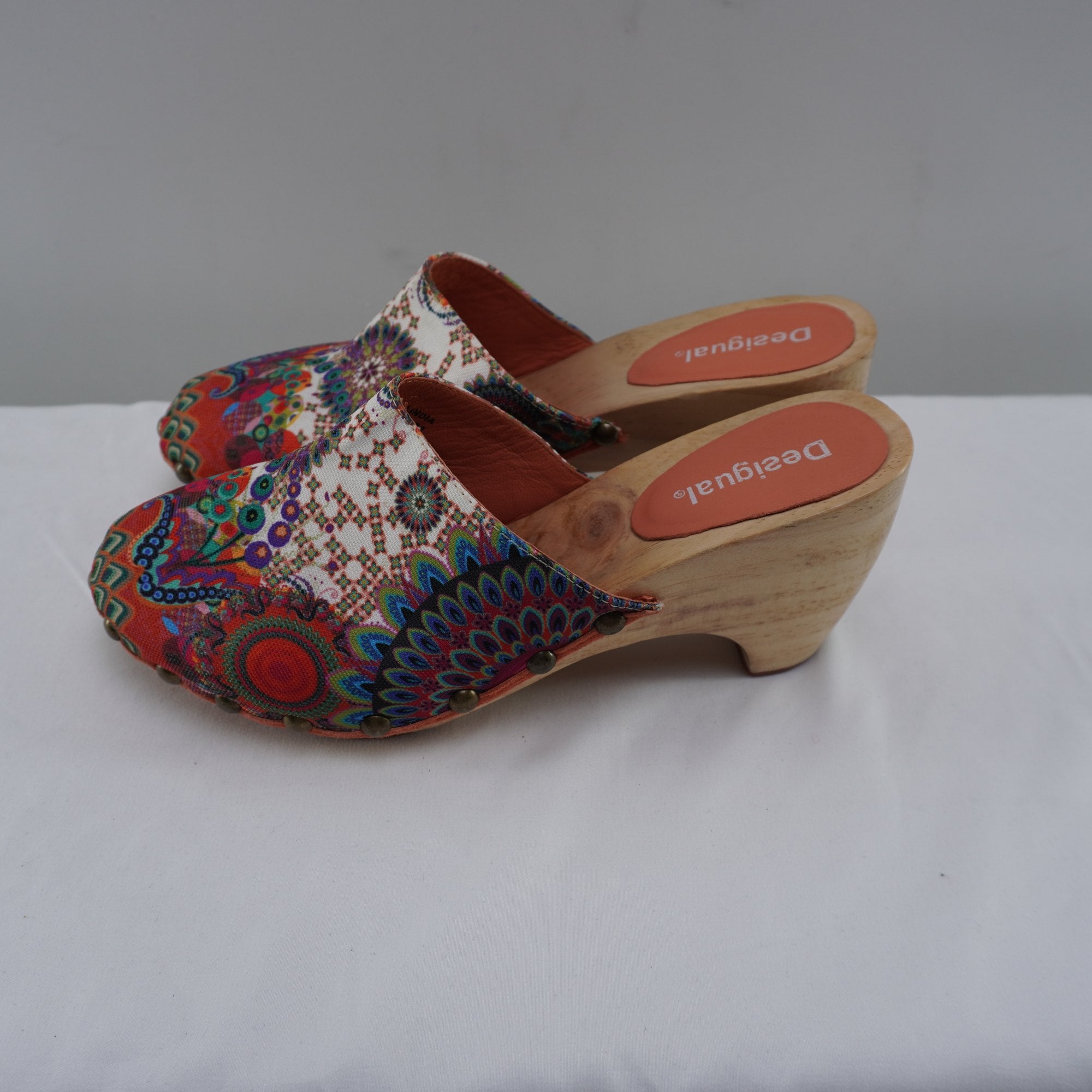 Sandalias Desigual para Mujer Nuevas - Multicolor, Talla 39