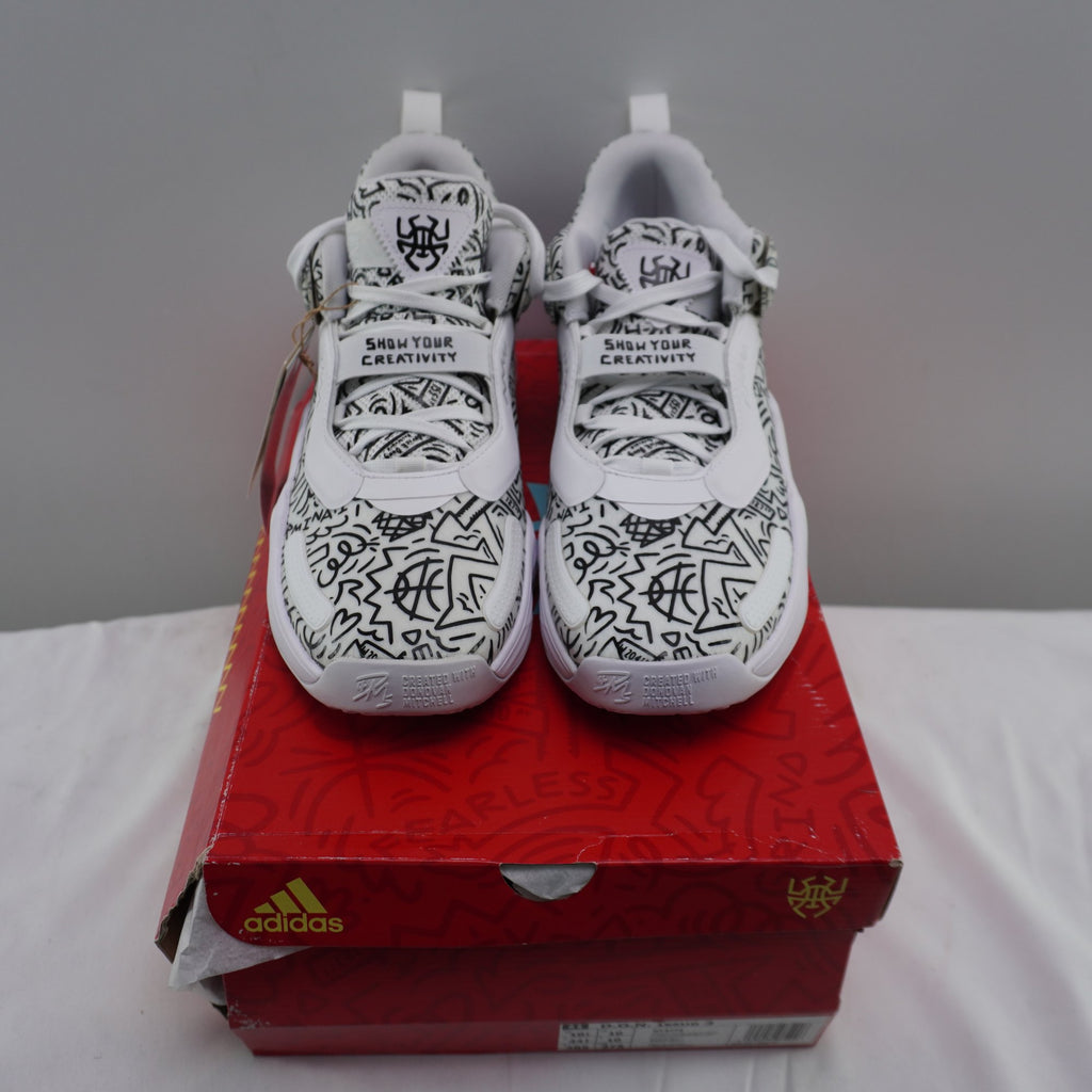Zapatillas Adidas para Hombre Usadas - Blanco, 44.5