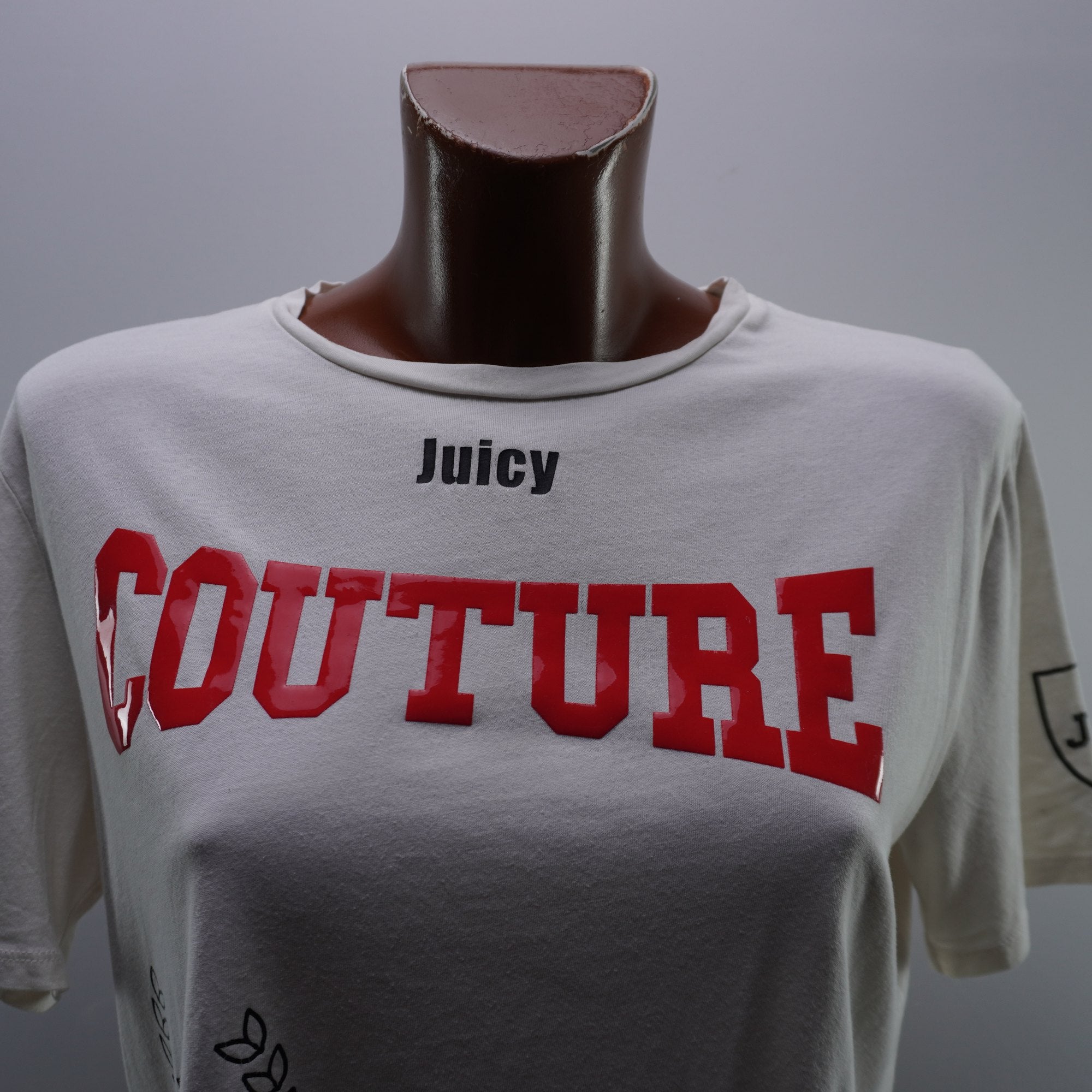 Camiseta Juicy Couture para Mujer - Blanca, S (Usada en Muy Buen Estado)