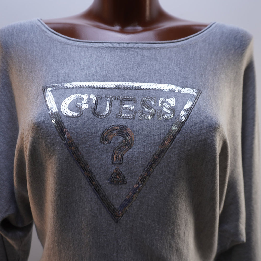 Suéter Guess para Mujer Usado - Gris, Pequeño (S)