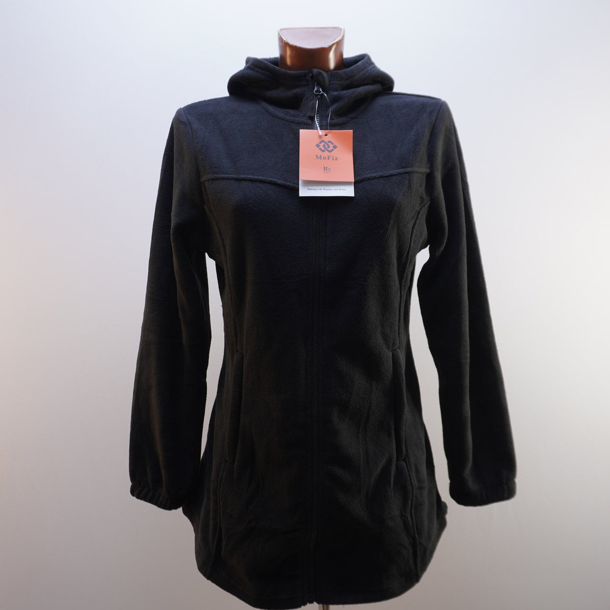 Sudadera con Capucha Mofiz para Mujer Usada - Negra, M