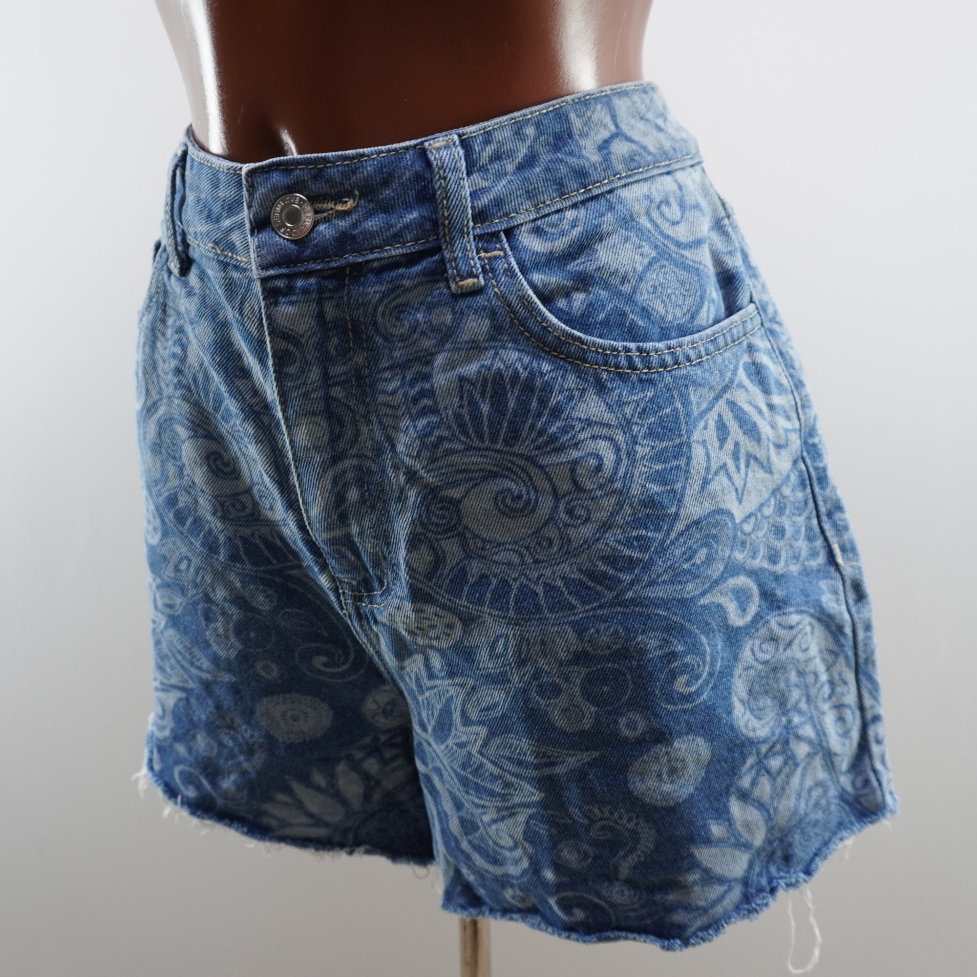 Pantalones Cortos Vaqueros OVS para Mujer Usados - Azul, XL