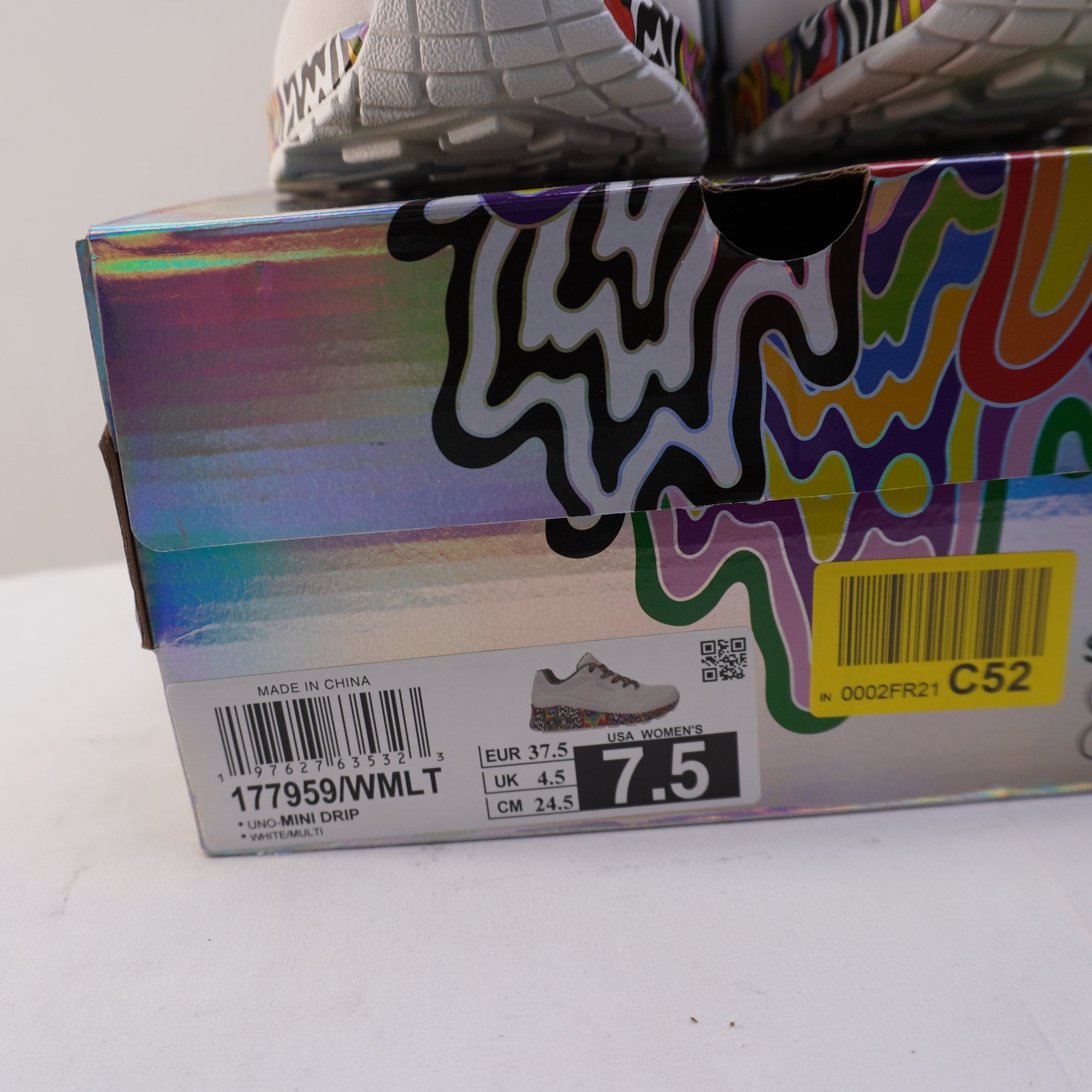 Zapatillas Skechers para Mujer Usadas - Multicolor, 37.5