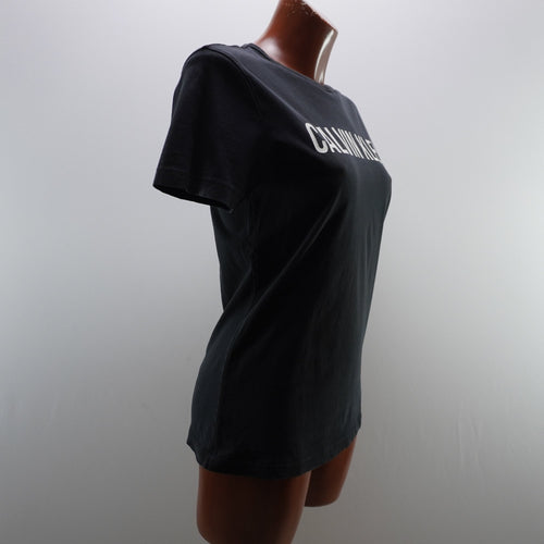 Camiseta Calvin Klein mujer negro talla S segunda mano