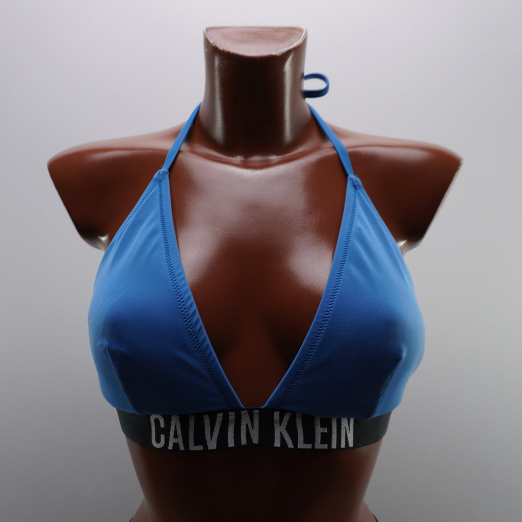 Vestido de Baño Calvin Klein para Mujer - Azul Marino, XL (Usado en Muy Buen Estado)