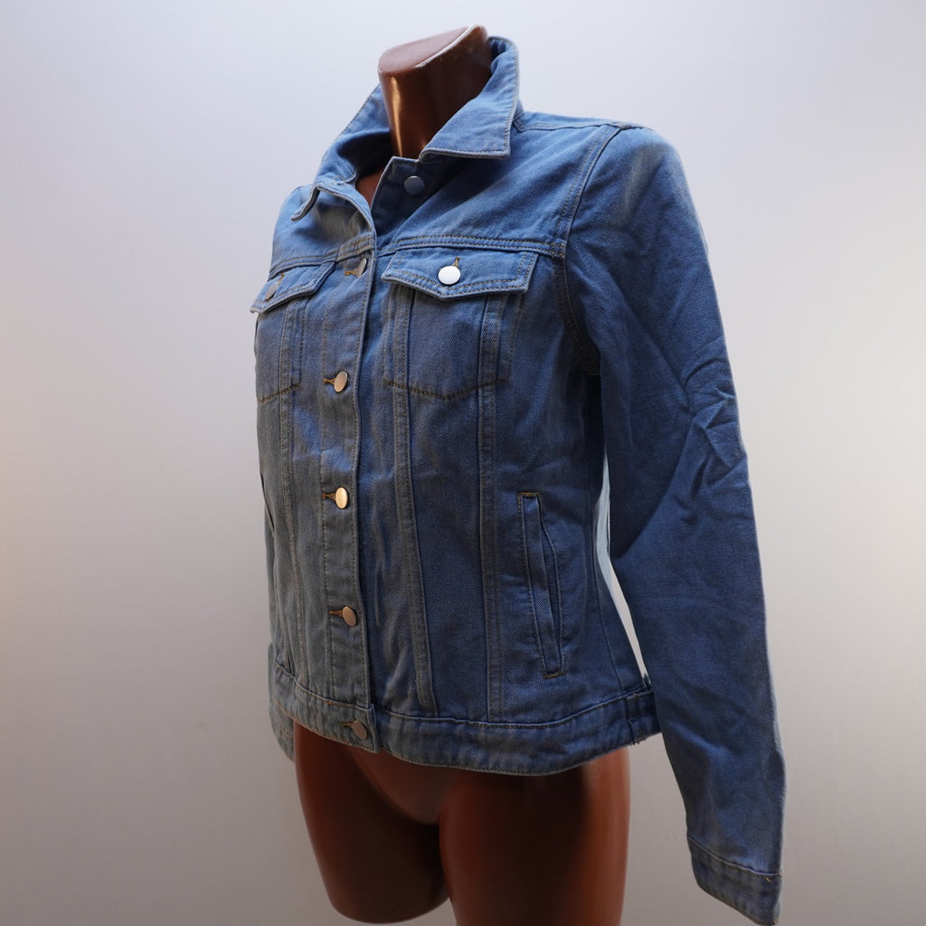Cazadora Vaquera Italian Style para Mujer Usada - Azul, M