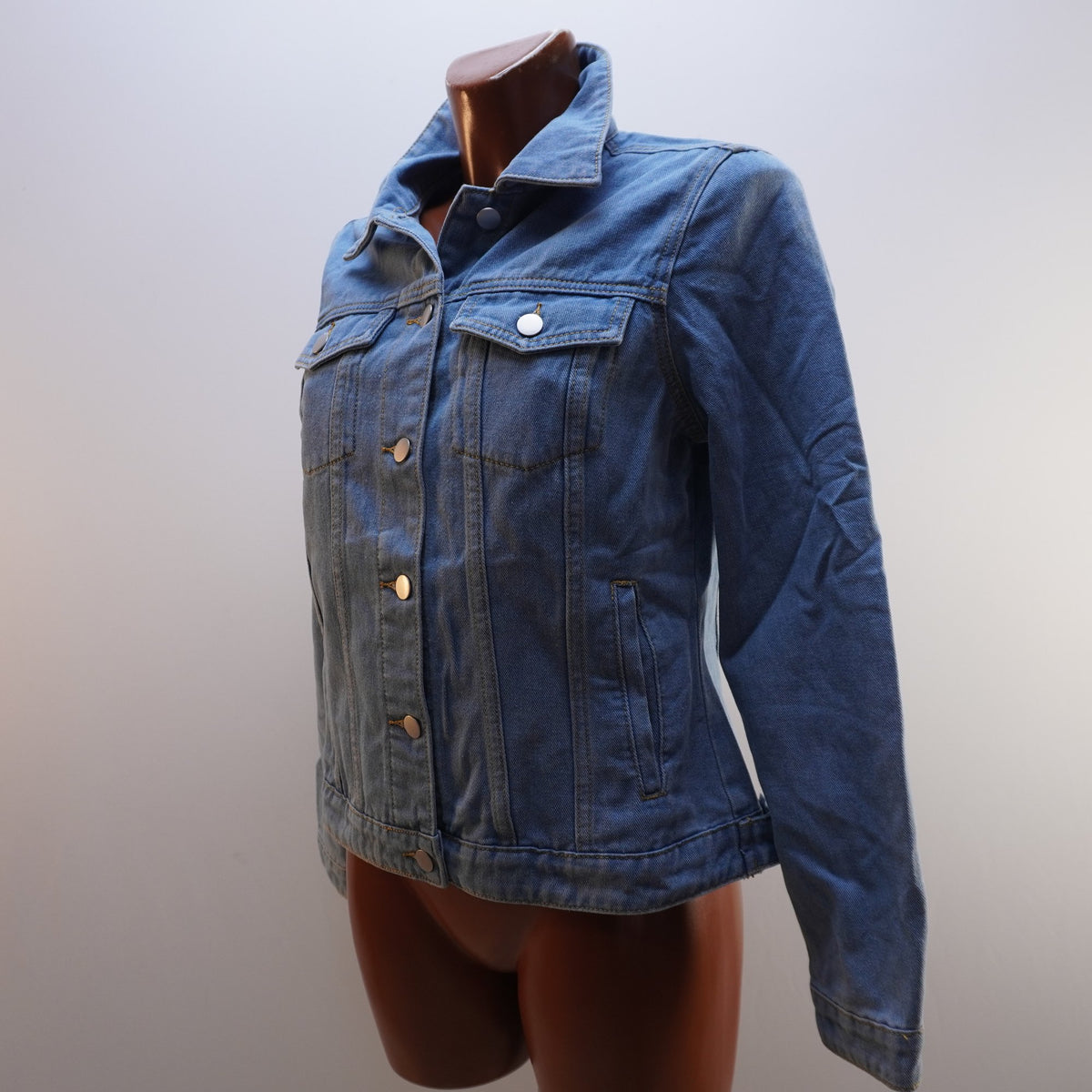Cazadora Vaquera Italian Style para Mujer Usada - Azul, M