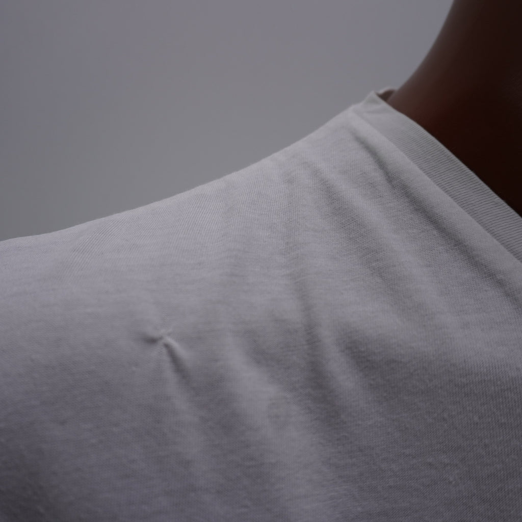 Camiseta Springfield para Hombre Usada - Blanca, Pequeño (S)