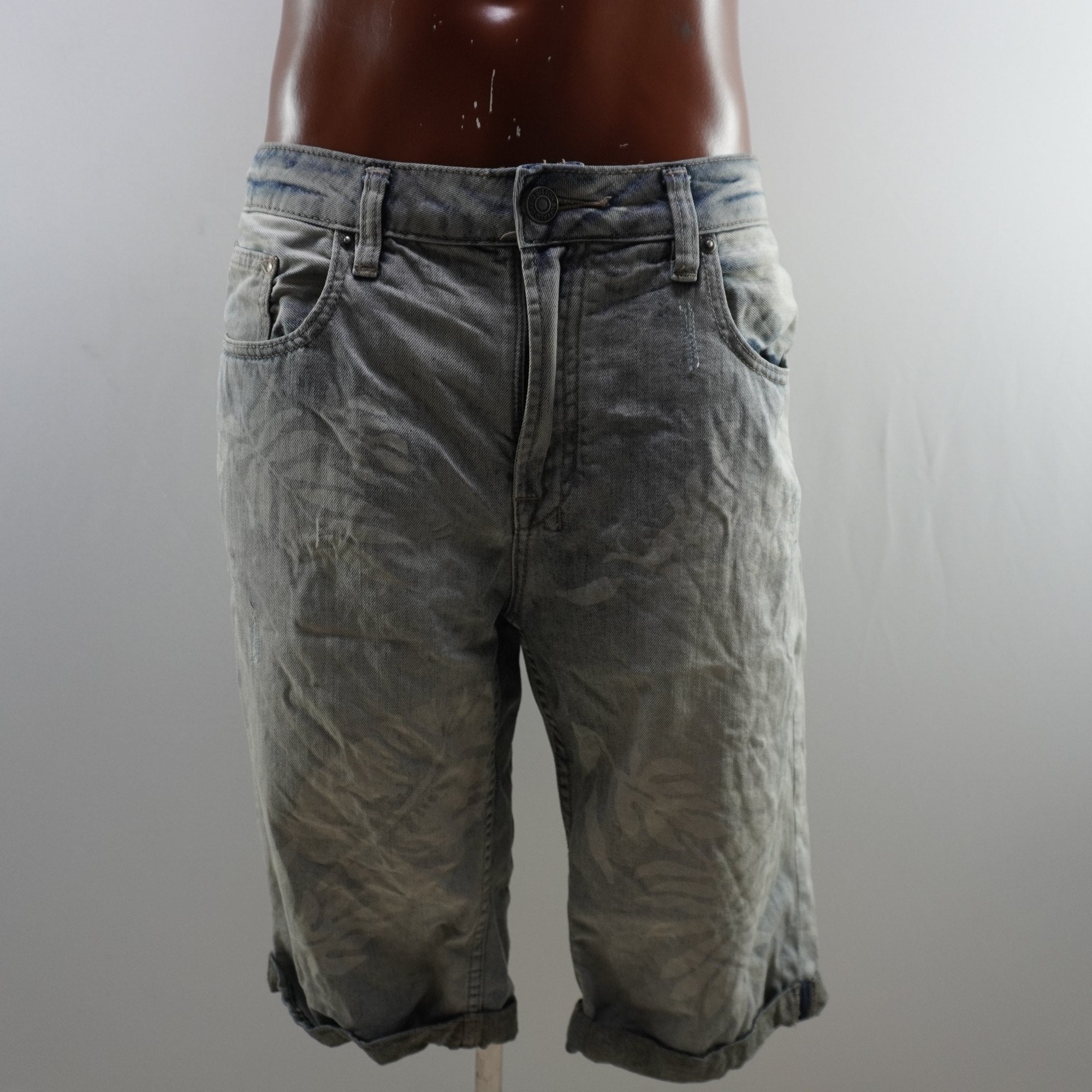 Pantalones Cortos Vaqueros Buffalo para Hombre Usados - Azul, XL
